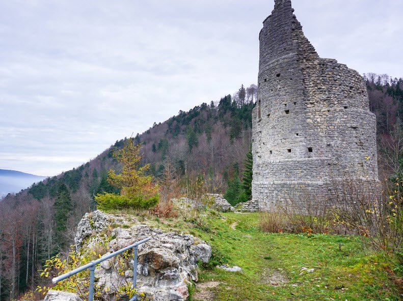 Erguel Castle, Sonvilier, Switzerland, Switzerland